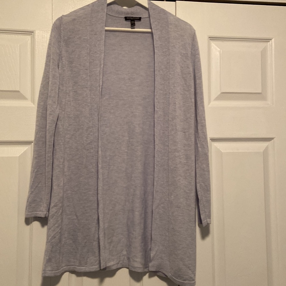 Eileen Fisher elegant light weight cardigan